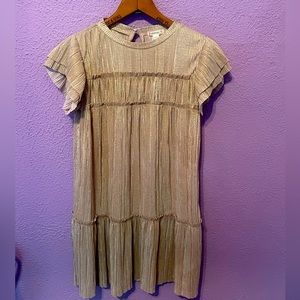 Children's Gold Dress